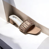 Slider Semi Box Heel