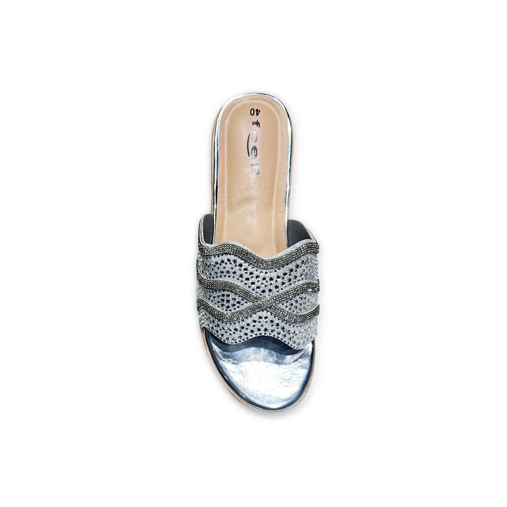 Rhinestone Balance Heel