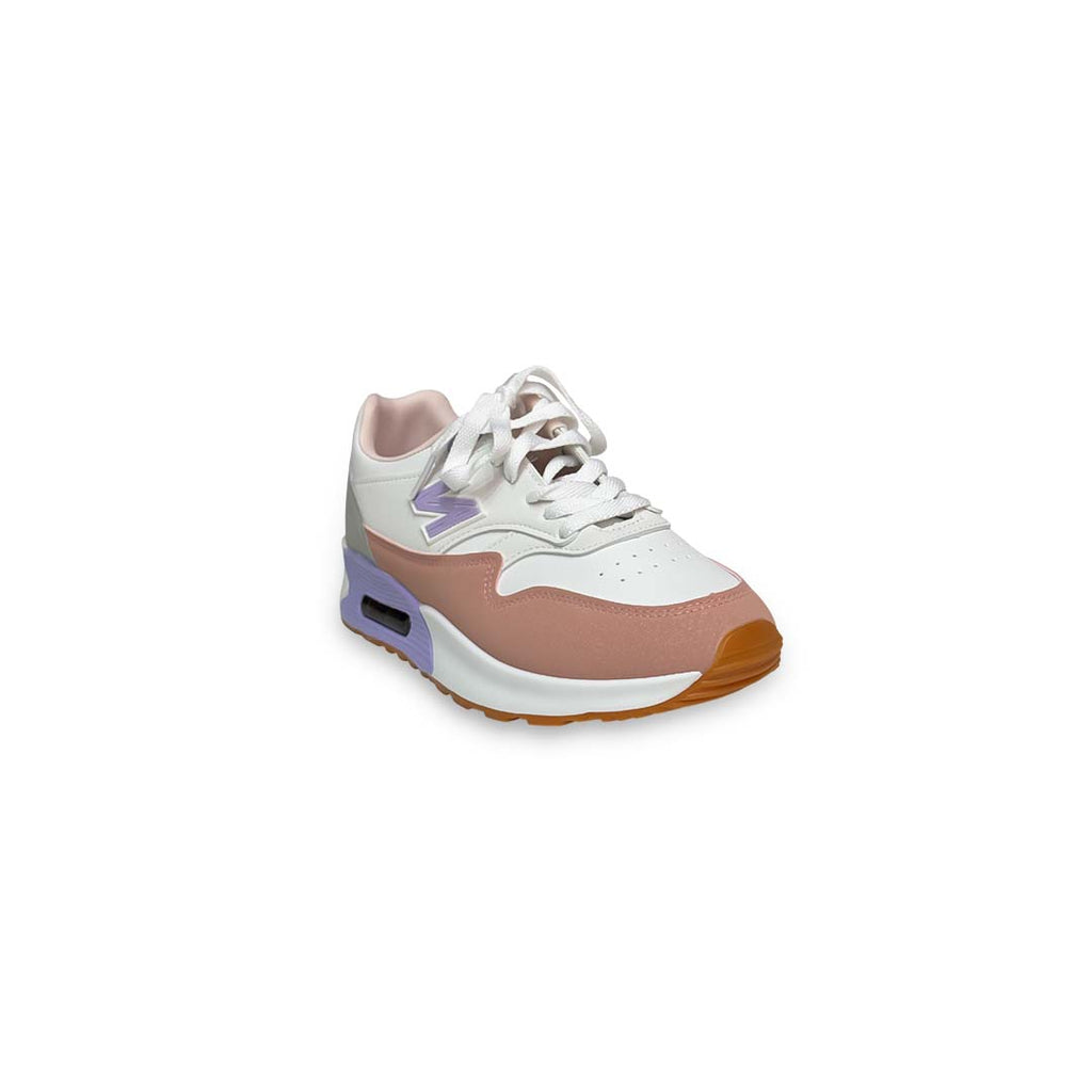 Textured Low-Ankle Sneakers with Lace-Up Closure