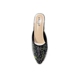 Rhinestone Nagra Heel