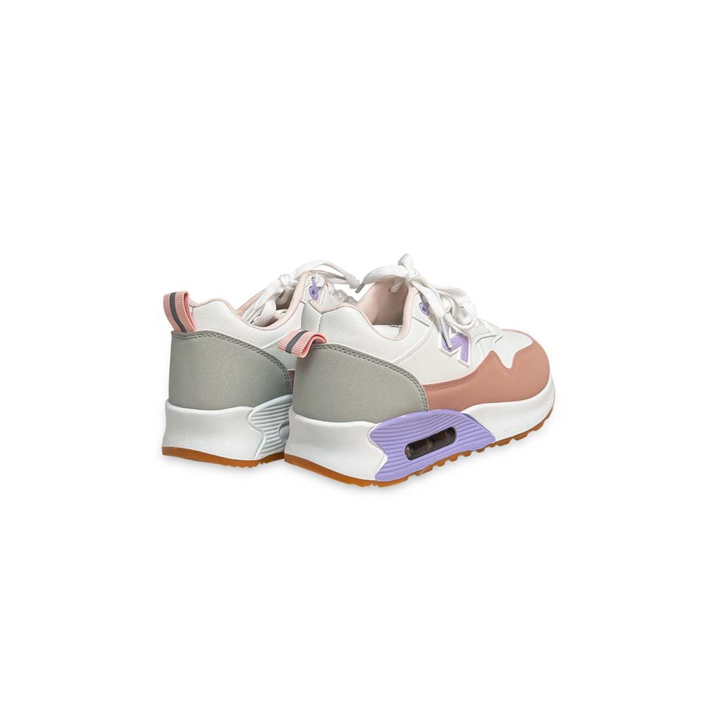 Textured Low-Ankle Sneakers with Lace-Up Closure