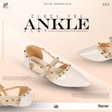 CLOSE TOE ANKLE FLAT