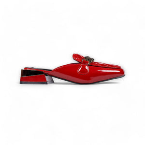 Close Toe Block Heel