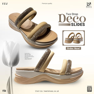High Quality Two Strap Deco Slides