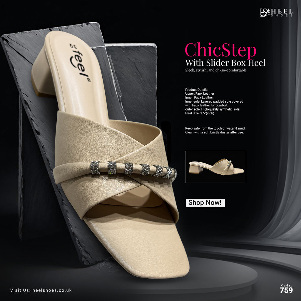Slider Box Heel
