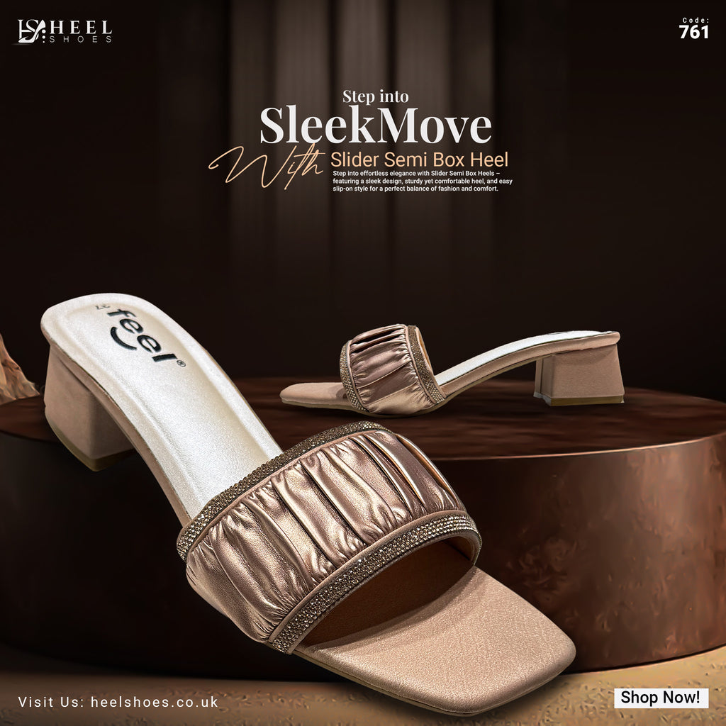 Slider Semi Box Heel