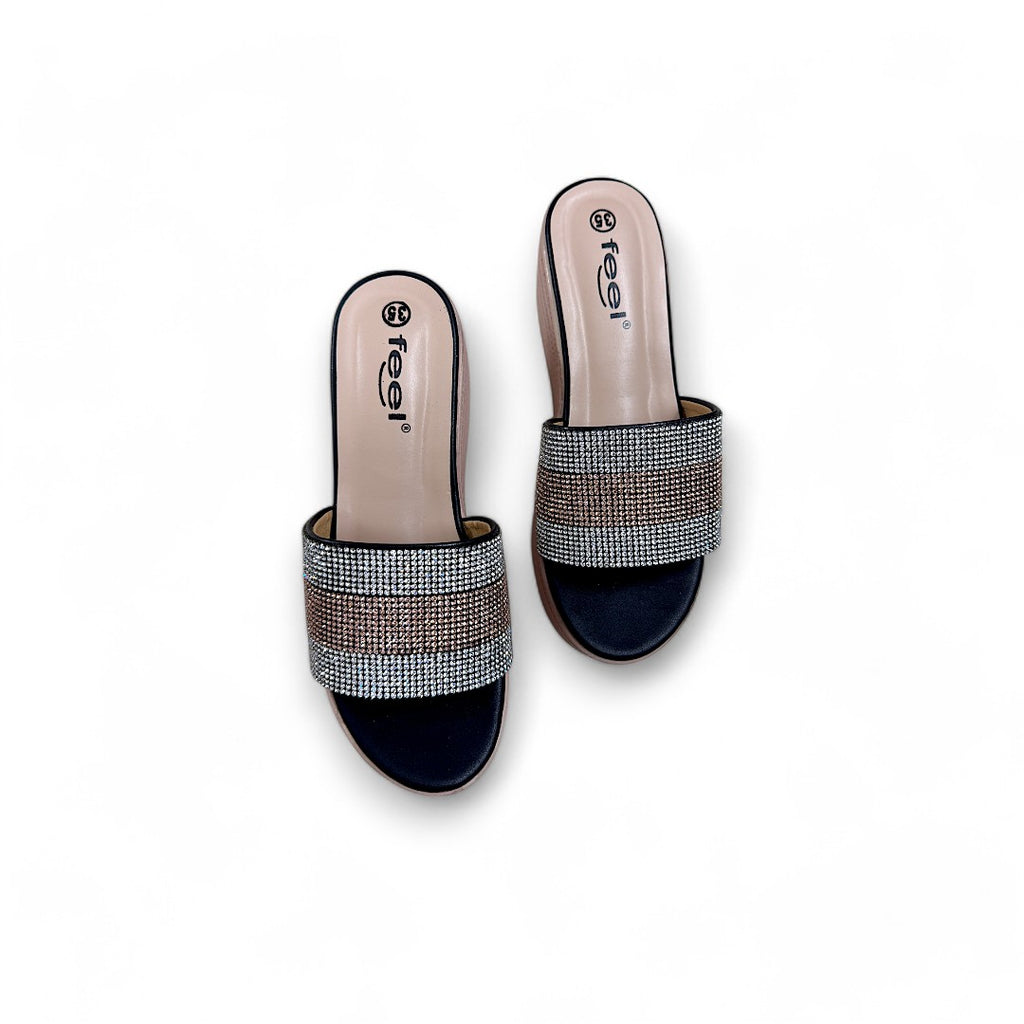 Stone-Work Balance Heel