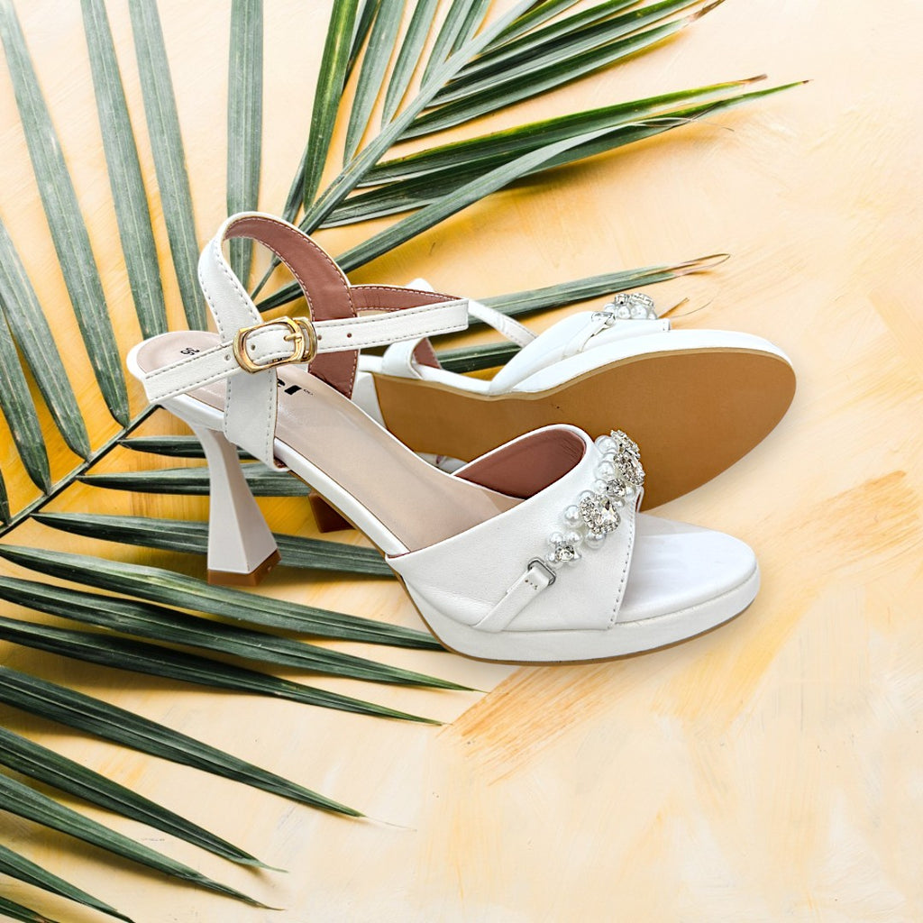 Ankle Knot Pencil High Heel