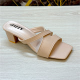 WOMEN BOX-HEEL