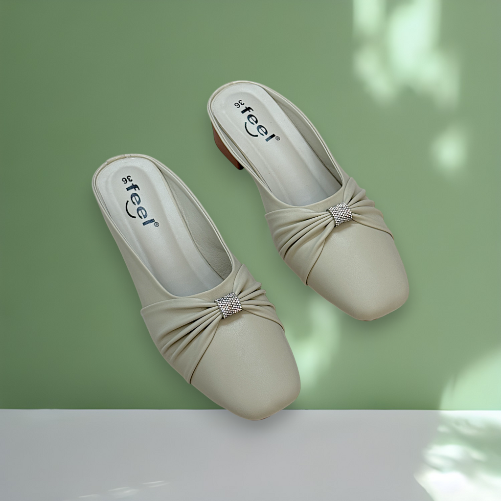WOMEN MULES HEEL