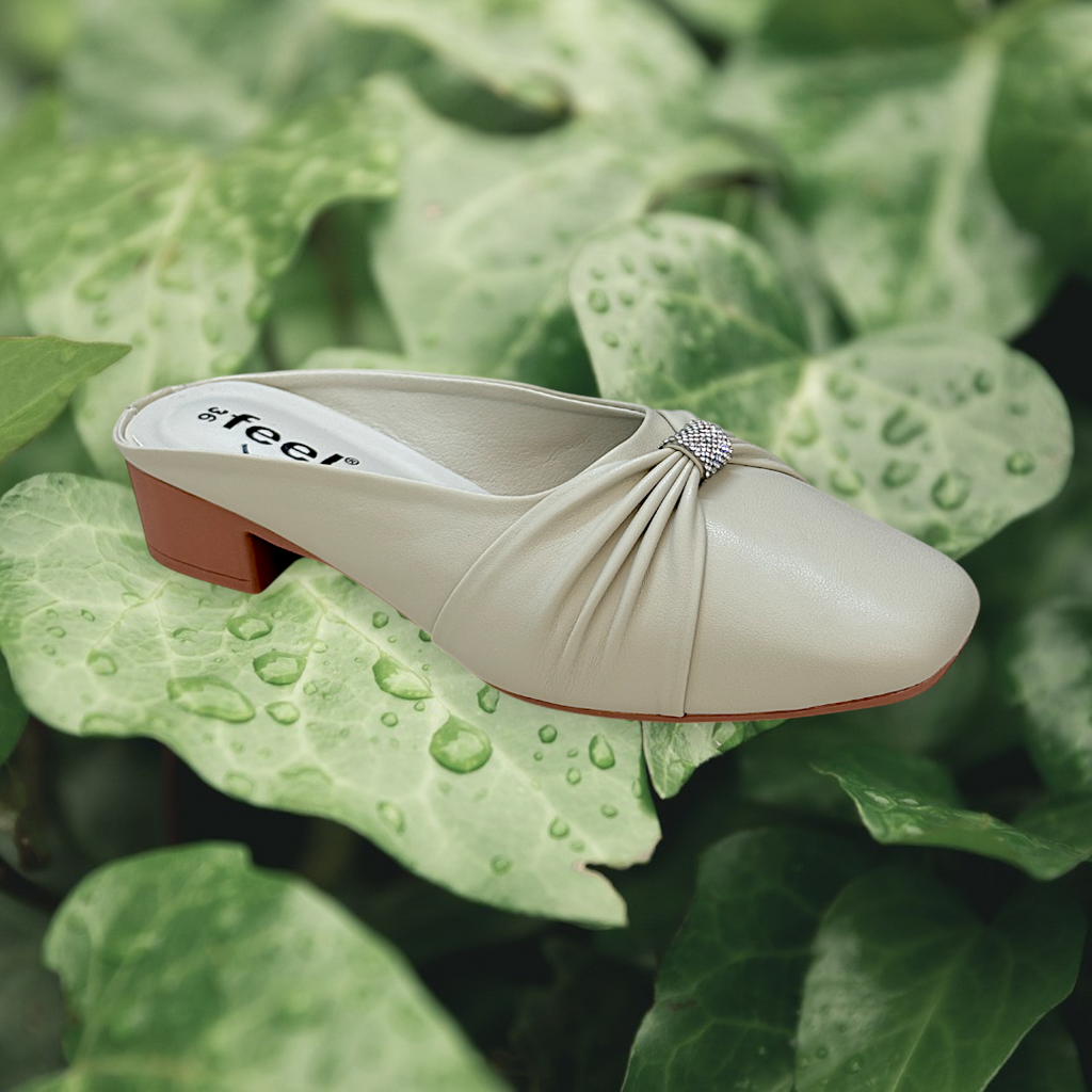 WOMEN MULES HEEL