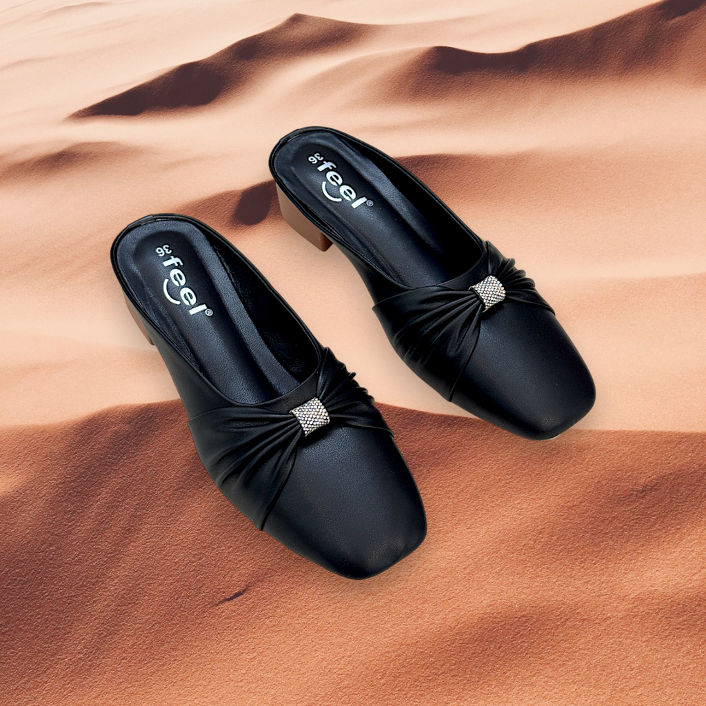 WOMEN MULES HEEL