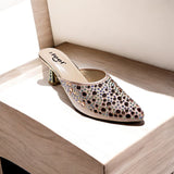 Rhinestone Nagra Shoe