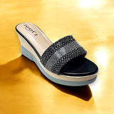 Stone Deco Balance Heel
