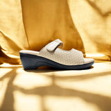 Two Strap Dr. Wedge Heel