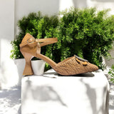 Women Pointed Toe Pencil Heel