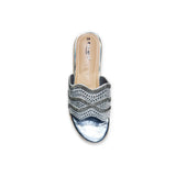 Rhinestone Balance Heel