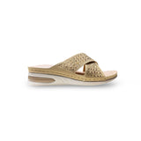 Rhinestone Criss-cross Dr. Sandal