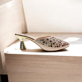 Rhinestone Nagra Shoe