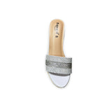 Stone Deco Balance Heel
