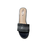 Stone Deco Balance Heel