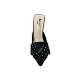 Polka Dot Bow Tie Heel