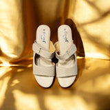 Two Strap Dr. Wedge Heel
