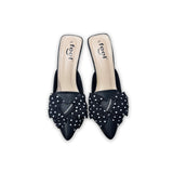 Polka Dot Bow Tie Heel