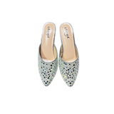 Rhinestone Nagra Heel