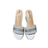 Stone Deco Balance Heel