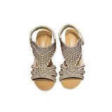 Women Belt Wedge Heel Sandal