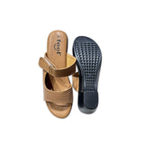 Two Strap Dr. Wedge Heel