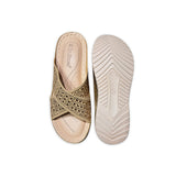Rhinestone Criss-cross Dr. Sandal