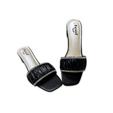 Slider Semi Box Heel