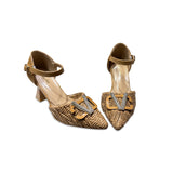 Women Pointed Toe Pencil Heel