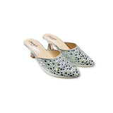 Rhinestone Nagra Heel