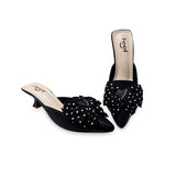 Polka Dot Bow Tie Heel