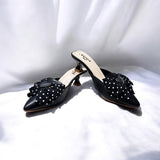 Polka Dot Bow Tie Heel