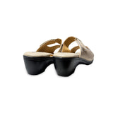 Two Strap Dr. Wedge Heel