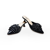 Polka Dot Bow Tie Heel