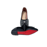 Rhinestone Bow Pumps