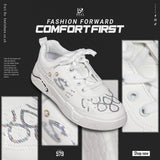 Lace-Up Comfort Shoes