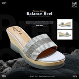 Stone Deco Balance Heel