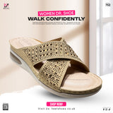 Rhinestone Criss-cross Dr. Sandal
