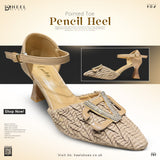 Women Pointed Toe Pencil Heel