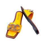 DECO GLOSSY SLIPPER