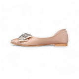 Bow Deco Flat Pumps