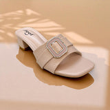 Women Box Heel