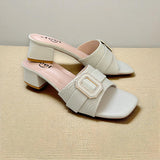 Women Box Heel