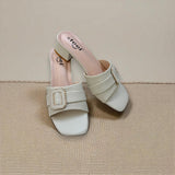 Women Box Heel